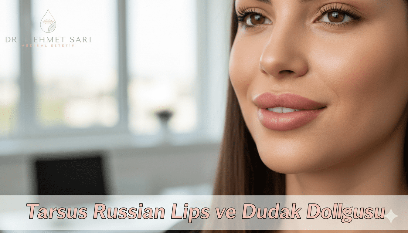 Tarsus Russian Lips (Rus Tekniği Dudak Dolgusu) ile Mükemmel Kontürler